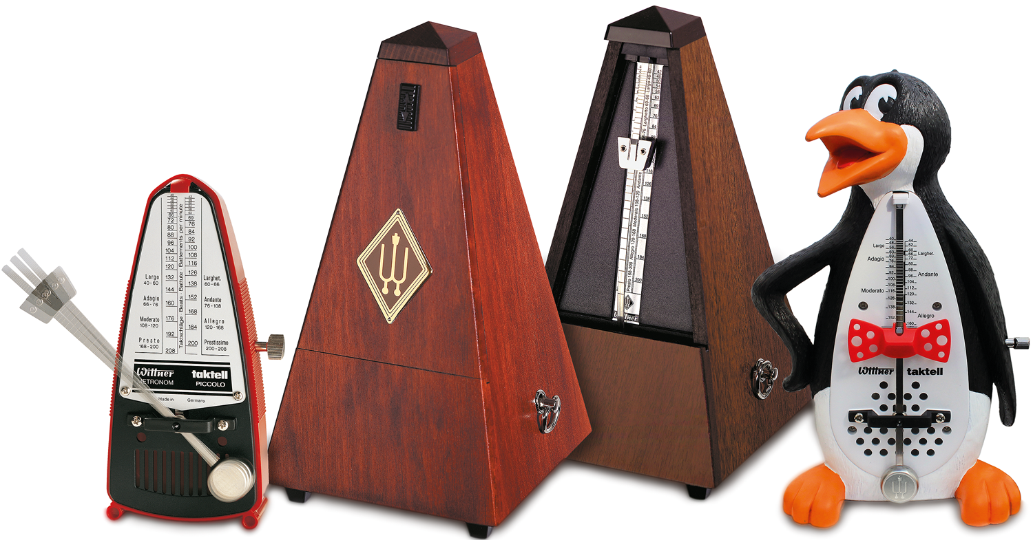 Mechanical Metronome Vintage Wood Clockwork Metronome Working Metronome  Piano Music Timer 